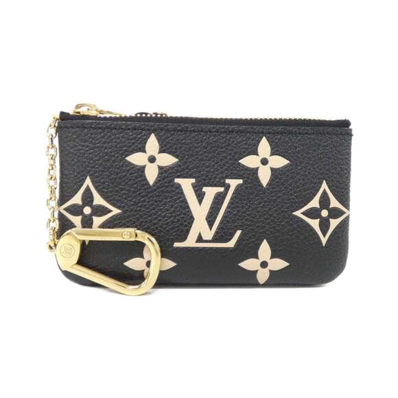 Louis Vuitton Two-Tone Monogram Empreinte Pochette Clés M80885 Coin & Key Case